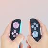 Cute Bling Silicone Soft D-pad Button ABXY Key Sticker Skin Case For Switch 2/NS Oled Joy-con Thumb Stick Grip Cap Cover