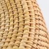 Handmade Rattan Storage Basket Round Fruit Basket Tray Basket Candy Storage Basket
