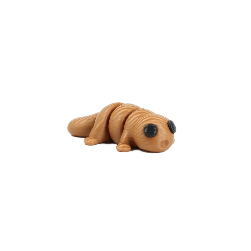 3D Printed Articulated Action Figure with Movable Joints - Creative Educational Toy for Kids