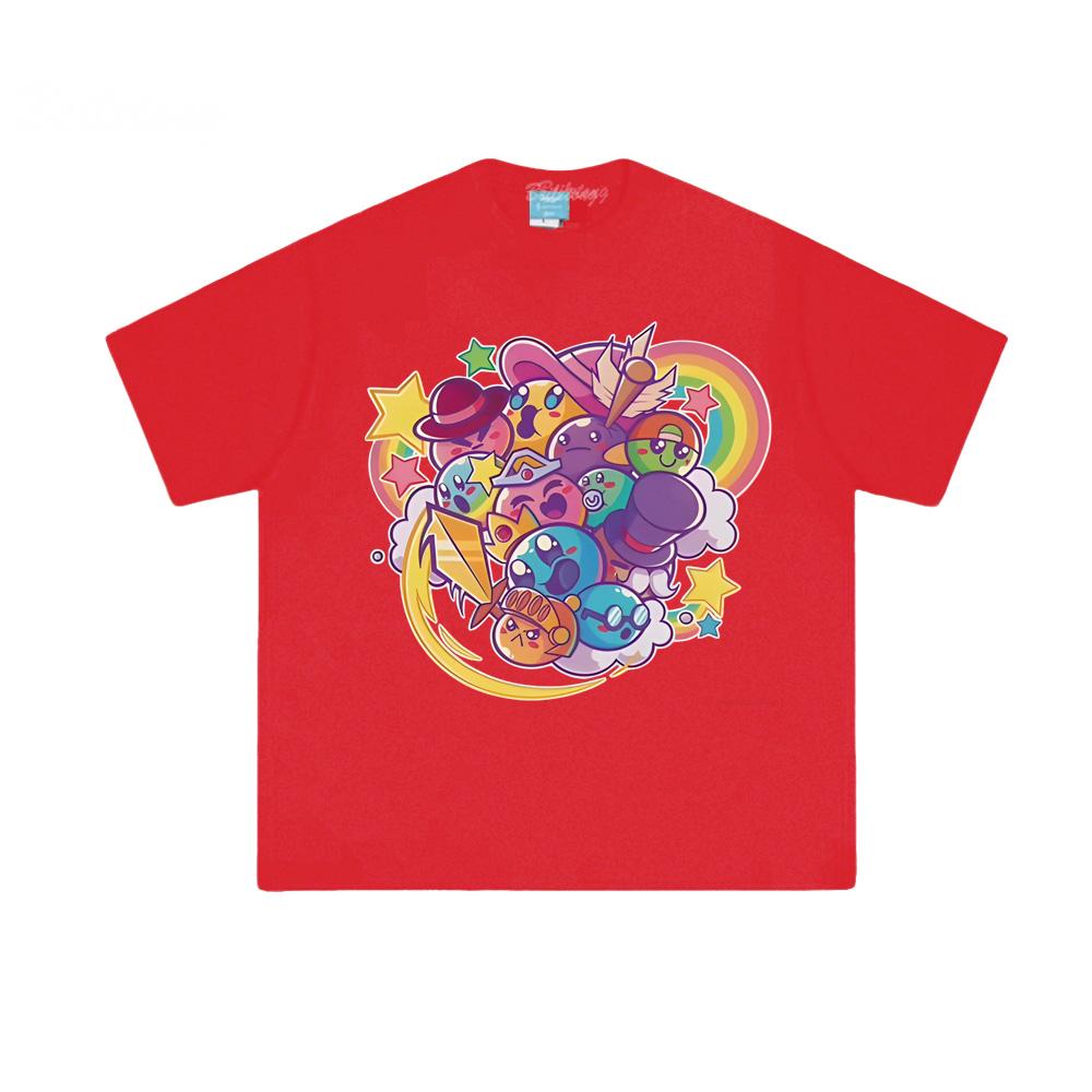 

Terraria Aw Ho M Pur Papl TEE 2026 New Game Print Kawaii T-shirt Summer Cotton Fashion Comfortable T Shirt XXL червоний