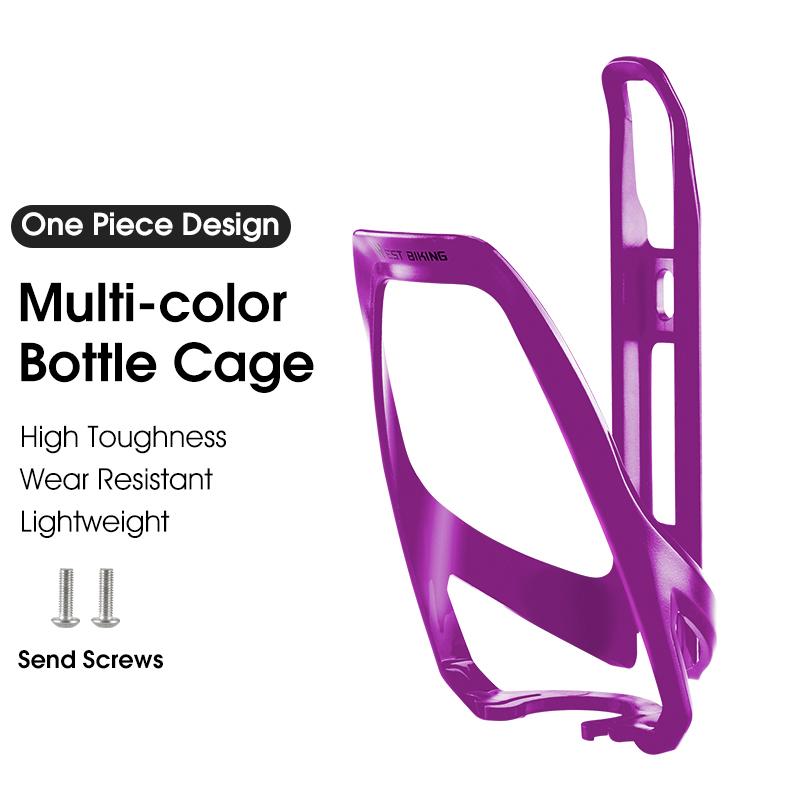 WEST BIKING Ultralight Bike Bottle Cage PC Bicycle Bottle Holder Mountain Folding Bike Cage  Bracket Frame Mounting Bike Parts