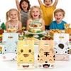 10/25/50Pcs Giraffe Tiger Birthday Goodie Bag Party Supplies Bags  Kids Birthday Party