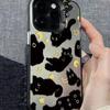 Lovely Black Cats Stars and Moons Unique Phone Case For iPhone 16 15 14 12 13 11 Pro Max XR XS MAX 7 8 PLUS MINI Cool Y2K Cover