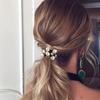 Simple And Elegant Faux Pearl Head Rope Hair Tie Elastic Band Ponytail Headband Hair Accessories