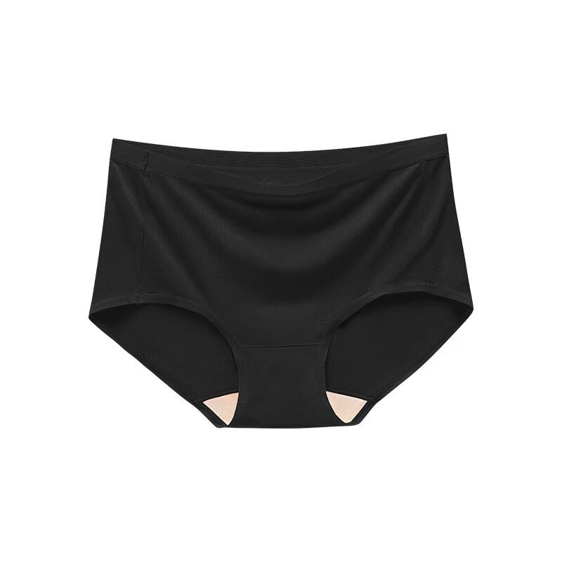Aimeifen Women's Mulberry Silk Modal High-Waist Briefs (2-Pack)