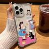 Cute Little Girl L-lulu New Phone Case For Samsung Galaxy S25 S24 S23 S22 S21 S20 Note20 Edge FE Ultra Plus 4G 5G Anti TPU Cover