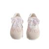 Little white shoes women's net shoes 2025 new summer breathable mesh soft sole not tired feet lace versatile with skirt casual