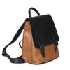 Genuine Leather Match Color Cowhide Women's Bag Simple Backpack Women's Schoolbag