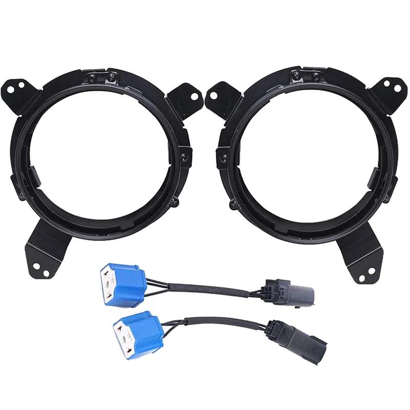 

Переходник для регулировки светодиодных фар 9 на 7 , монтажный кронштейн, алюминиевый сплав для Wrangler JL JLU Sport Rubicon Sahara 2018- чёрный