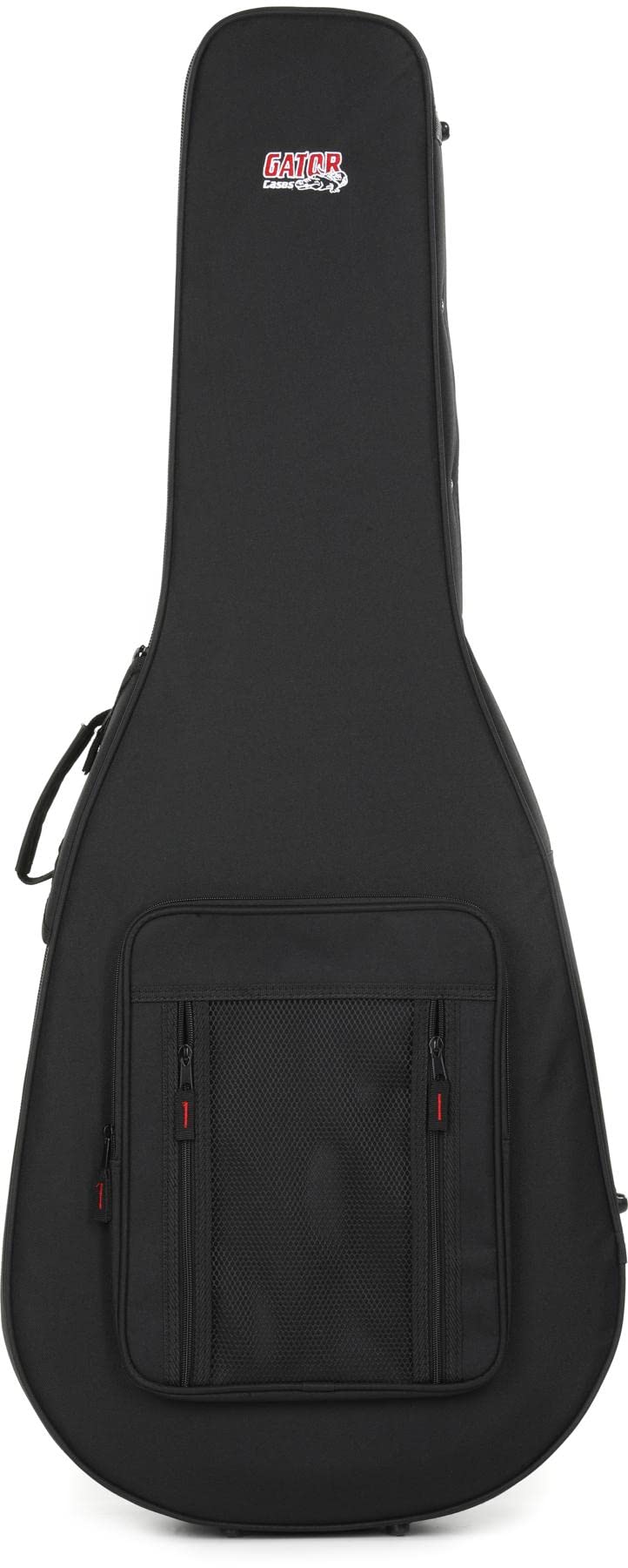 

GATOR Lightweight Case for Acoustic Guitars GL Guitar Series Made of EPS with and Semi-Hard GL-DREAD-12 (Dreadnought Type/Compatible 6-String чёрный