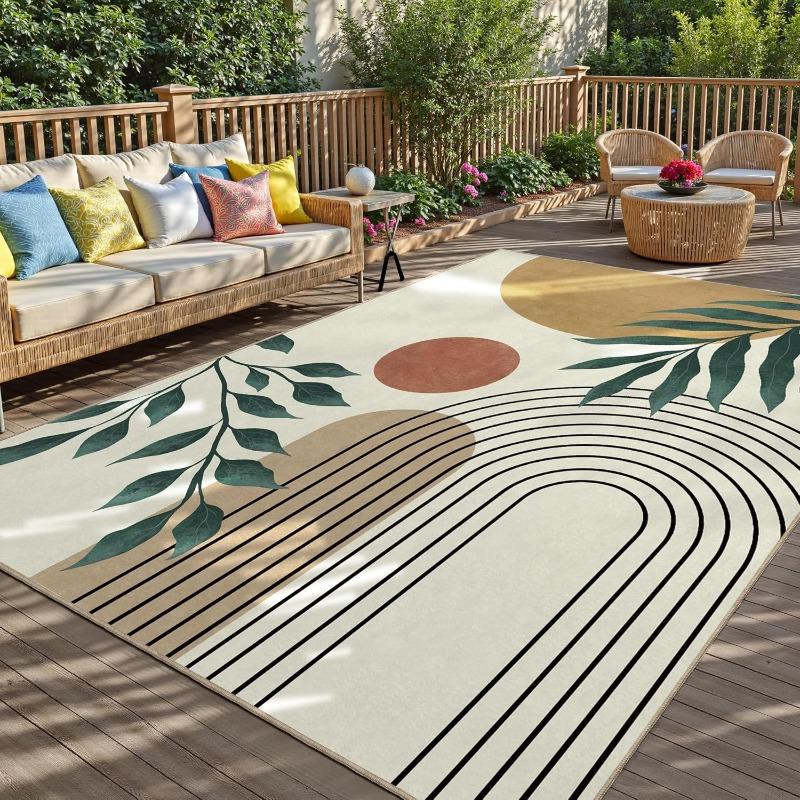 

Dopamine Abstract Lines Pattern Living Room Carpet Fashion Simple Sofa Coffee Table Floor Mat Washable Easy Clean Soft Rug Tapis 50x80cm