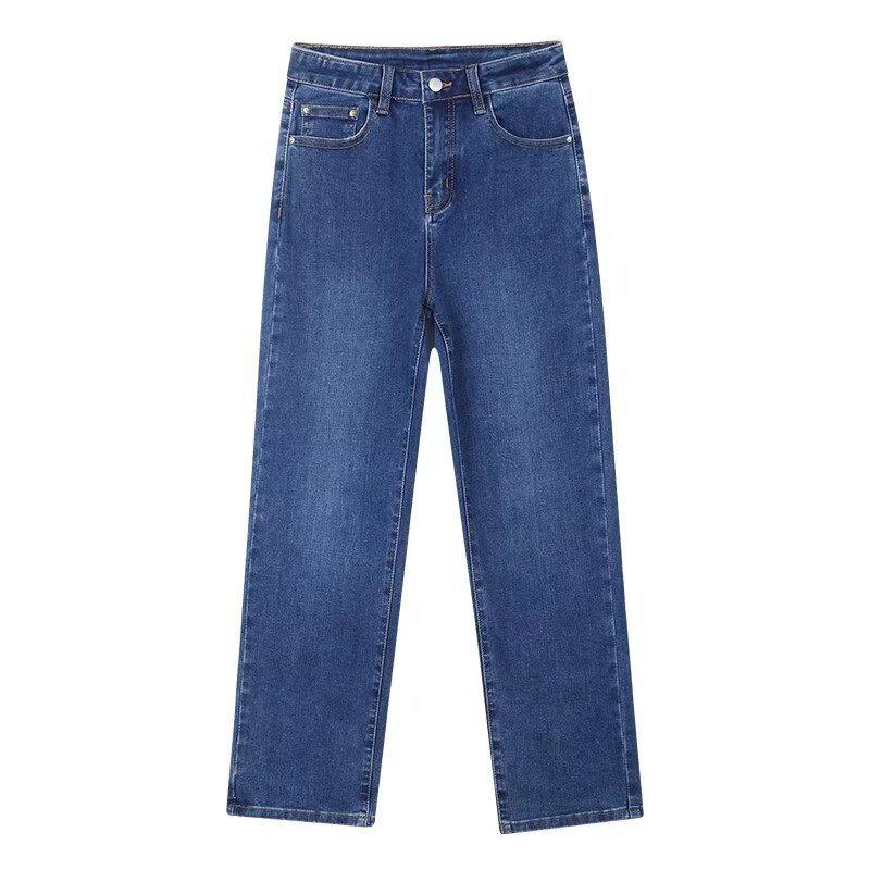 Women's High-Waist Slimming Straight-Leg Jeans - Spring/Summer 2025 Collection