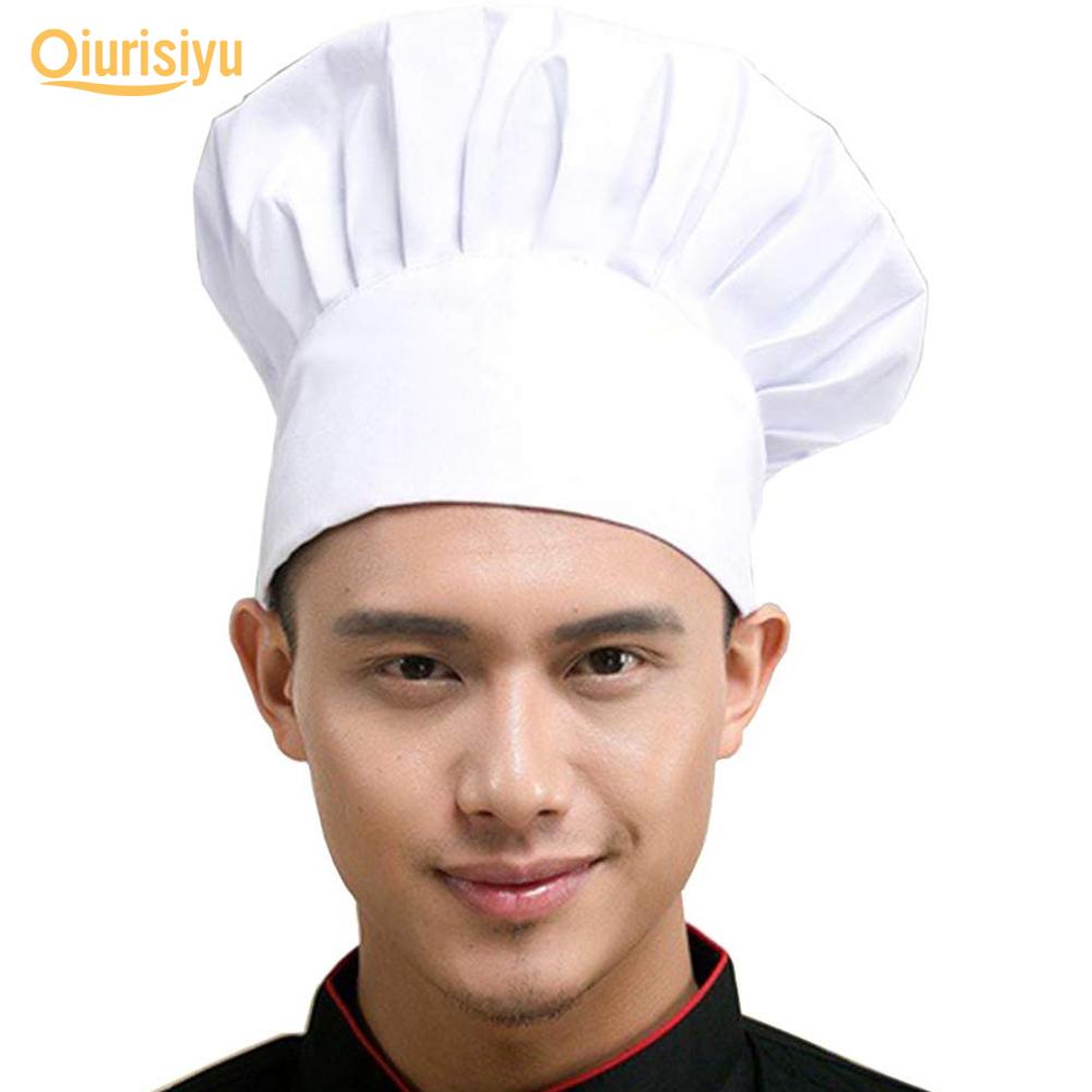 Elastická nastavitelná kuchařská čepice na vaření v kuchyni