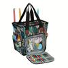 1pc Knitting Yarn Organizer, Knitting Bag Organizer, Yarn Storage Bag, Large Capacity Crochet Tote Portable Bag For Yarn