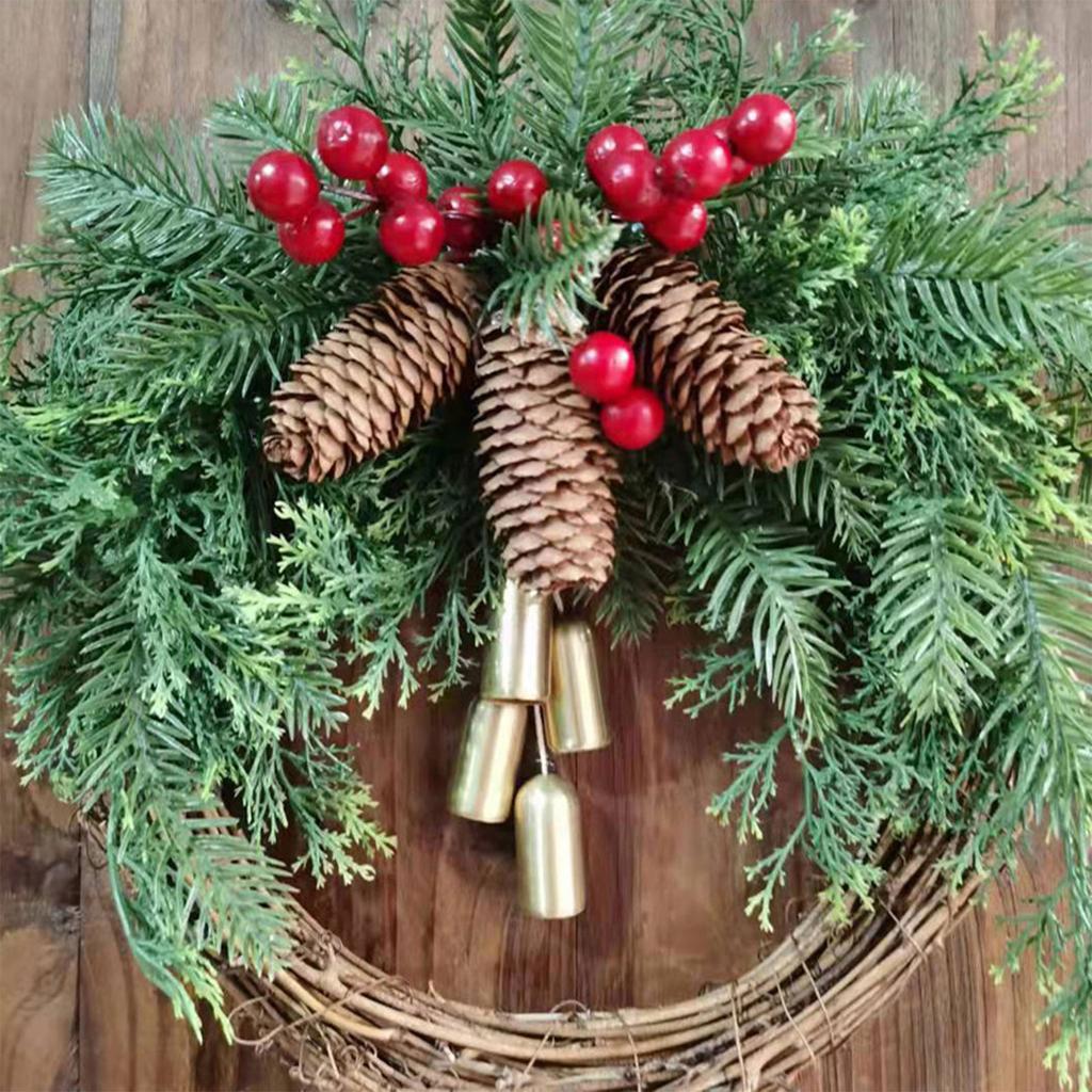 Christmas Wreath Bohemian Wind Wreath Bell Wreath Door Hanging