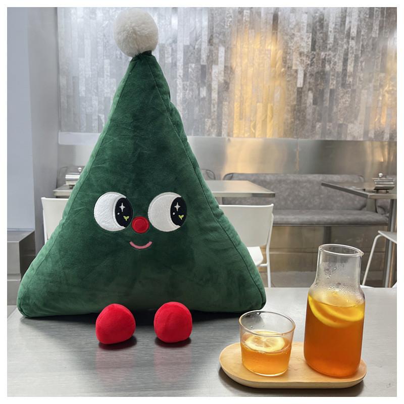 Christmas Tree Xmas Cartoon Plush Toy Doll Cushion Pillow Decorations Festival