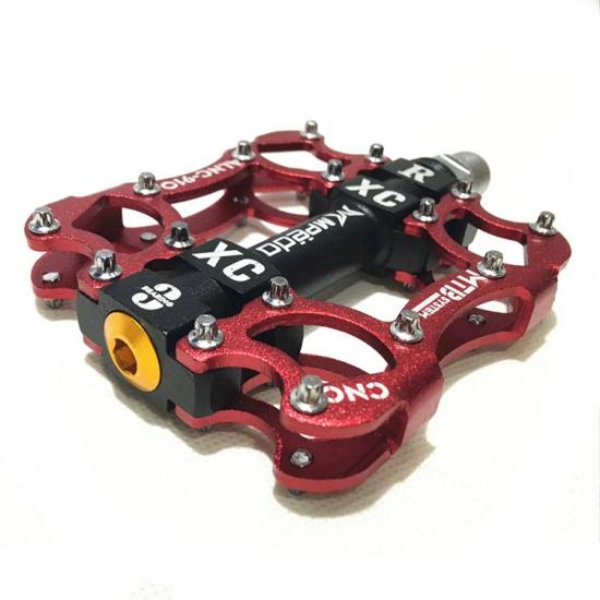 Bicycle Pedal MTB BMX Sealed 2 Bearing Cleats Pegs Road Mountain Bike Aluminum Alloy Anti-slip Cycling Parts