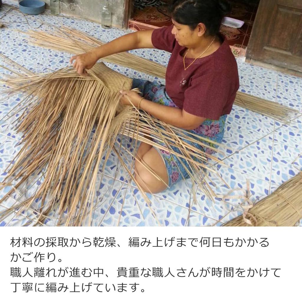Siam Wasserhyazinthe Korbtasche, Handgefertigt in Thailand (Kein Kordelzug)