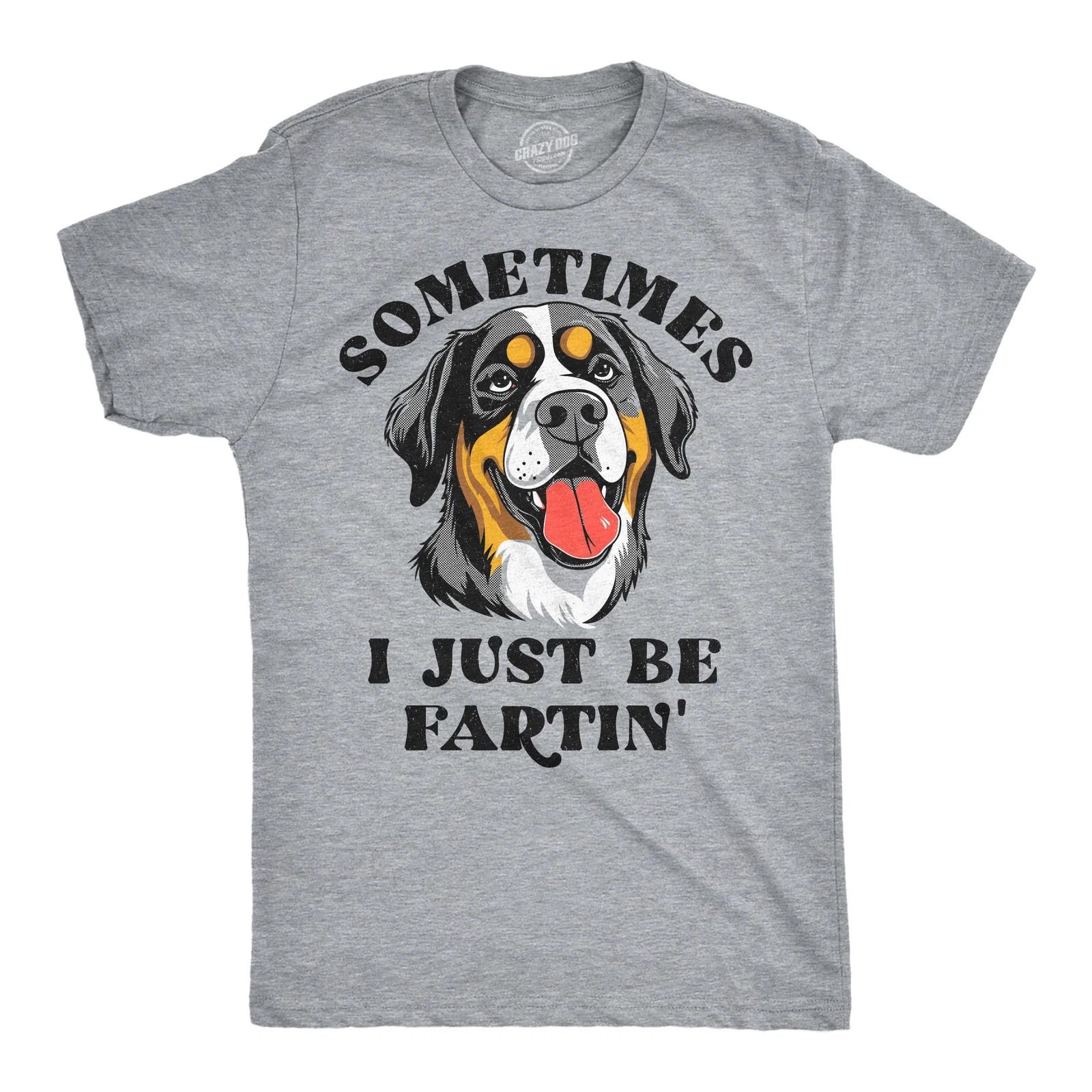 Mens Funny T Shirts Sometimes I Just Be Fartin Silly Fart Joke Tee For Men XS