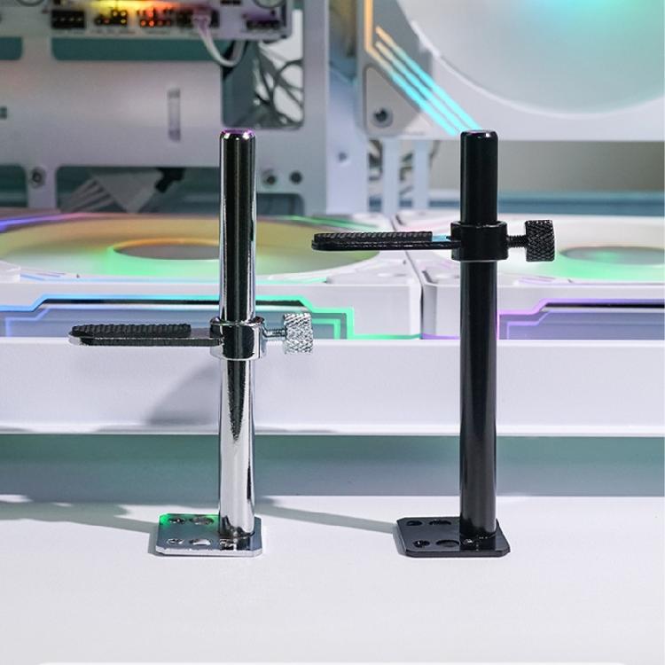 Adjustable GPU Support Bracket with Fan Mount for Aluminum Graphics Cards Keeps Your GPU Secure