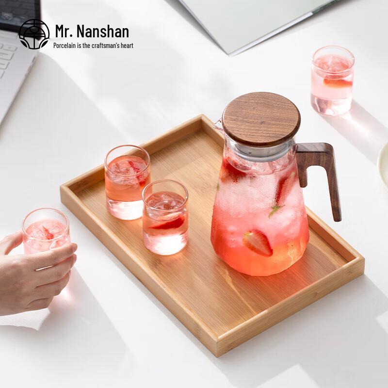 Large Capacity Heat-Resistant Glass Pitcher