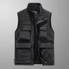 Spring and Summer Outdoor Vest Men's Fishing Photographer Loose Casual Horse Clip Large Size Multi-pocket Tactical Vest Jacket