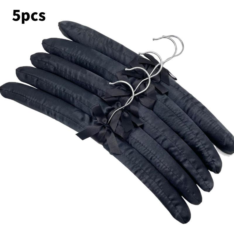 Satin Large Padded Hanger Silk Hangers Wardrobe Organization Hotel Room Supplies