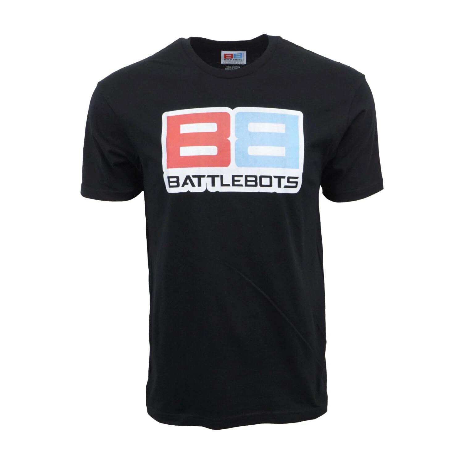 Unisex Adult Casual Graphic BATTLE BOTS GAMING SHORT SLEEVES T SHIR... L