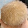 8cm Faux Fur Cat Balls Toy for Indoor Pet Kitten Teething Chasing & Self Play