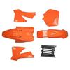 Fairing Body Fender Cover Parts Kit Orange For Ktm 50 Sx 50cc 50sx