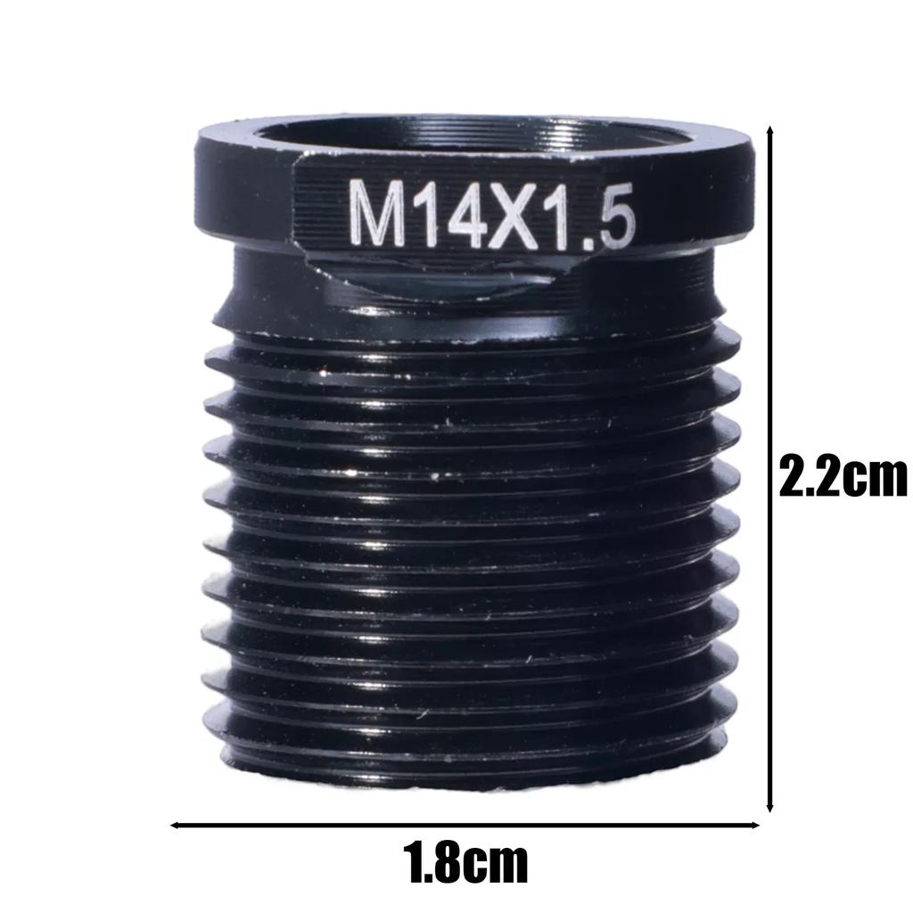 1pcs Aluminum Shift Knob Adapter Converter Female Threaded for M8 M10 Car Tuning Handle Parts Auto Parts