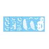 Halloween Static Clings - Witch Pumpkin Skeleton Window Stickers for Holiday Decor