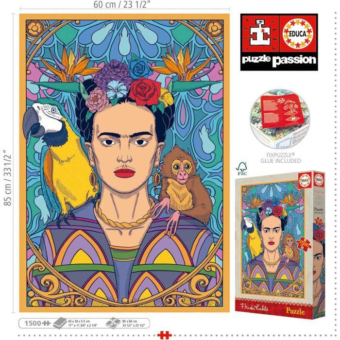 1500 Piece Puzzle : Frida Kahlo