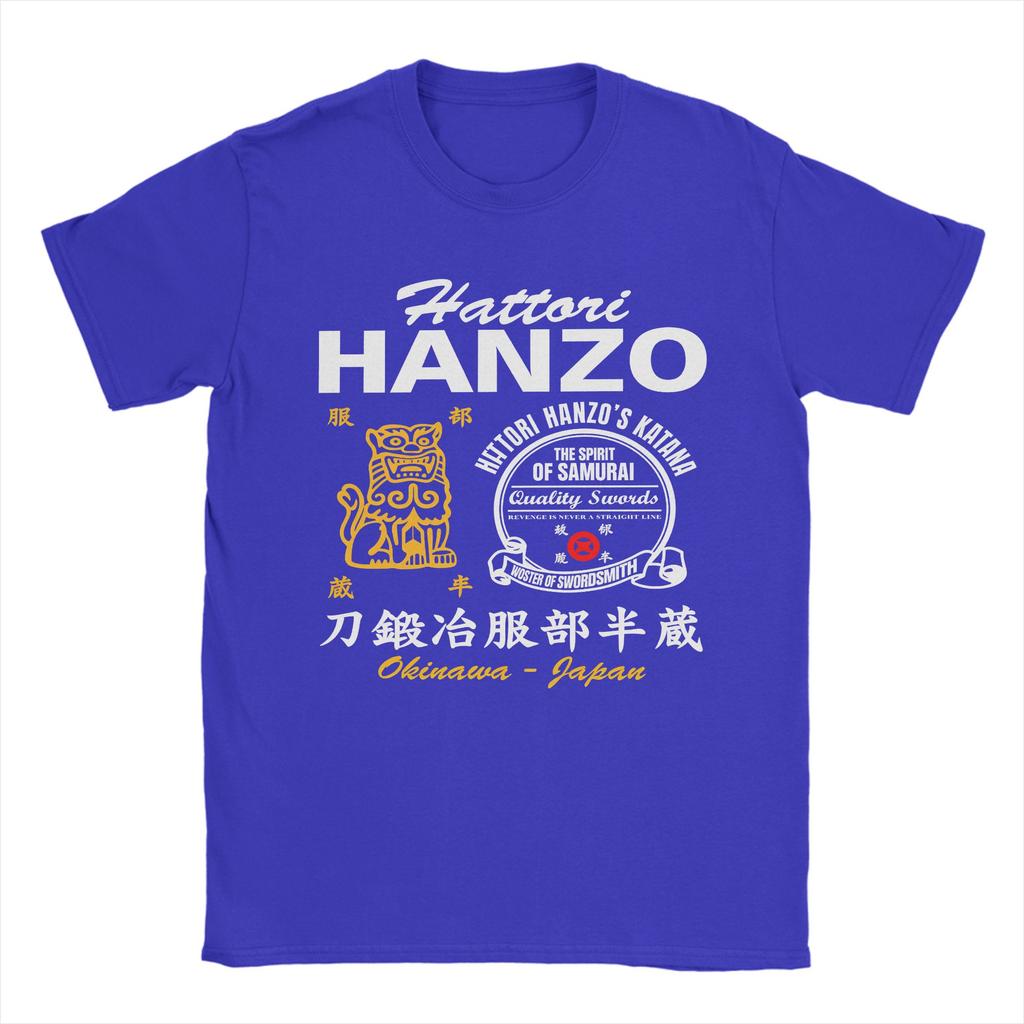 Men Hattori Hanzo T Shirts  Cotton Clothes Novelty Short Sleeve Crewneck Tees Plus Size TShirt