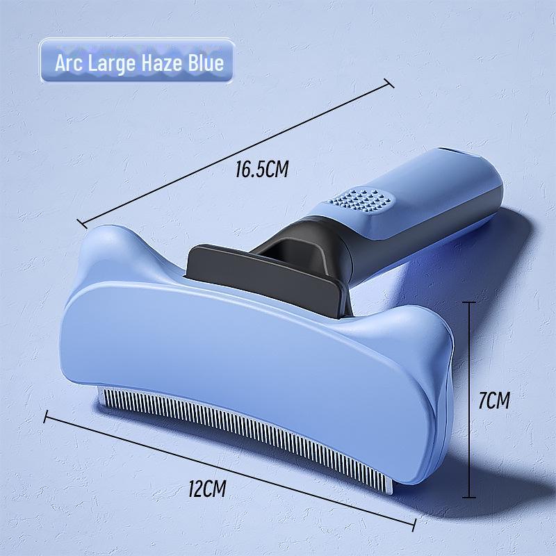 Pet Grooming Comb for Cats & Dogs: Thinning & Loose Hair Remover, Teddy Dog Hair Cleaning Tool.