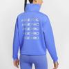Nike Pro Sweatshirts Women's Blue Stand Collar Moderate Regular IQ3947-570