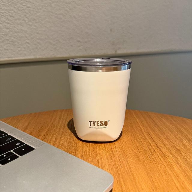 TYESO Mini Thermal Bottle Insulation Cold Small Capacity Vacuum Stainless Steel Coffee Mug Portable Double Layer Thermos Cup