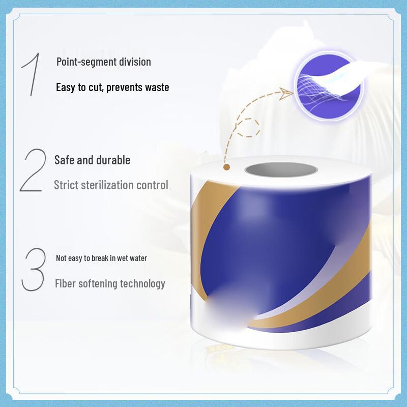 Xuantu 4-Ply Thickened Toilet Paper