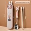 abay Kids' Bear Spoon & Chopsticks Tableware Set