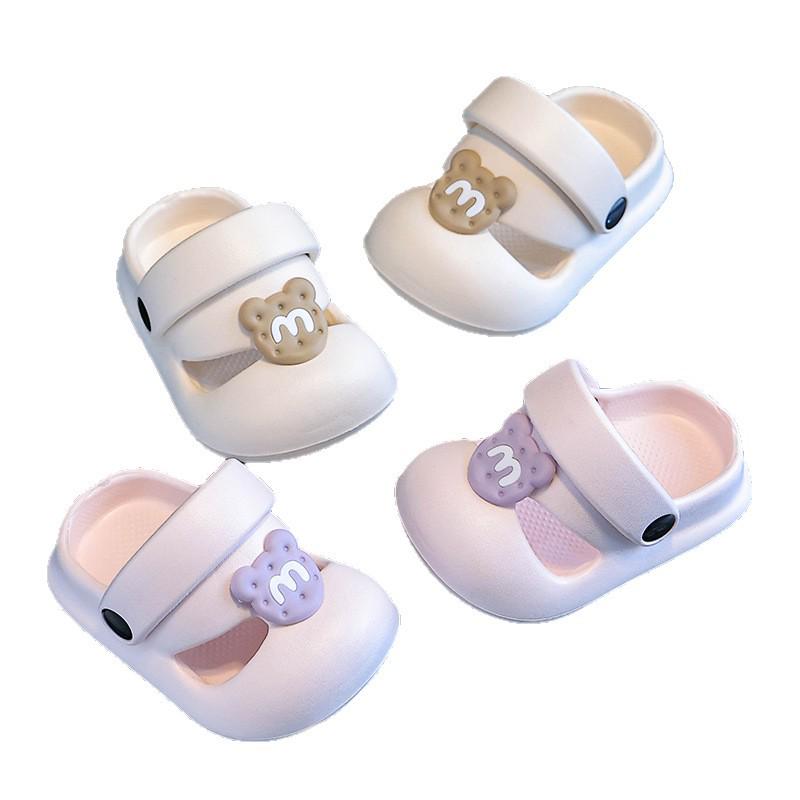 Summer Non-slip Sandals for Kids: Big Eye Baby and Toddler Hole Shoes
