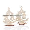DIY Wooden Christmas Tree Desktop Ornaments Display Stand