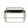 Leak-proof Insulated Food Container Double Layer Food Storage Crisper Portable Lunch Box  Camping