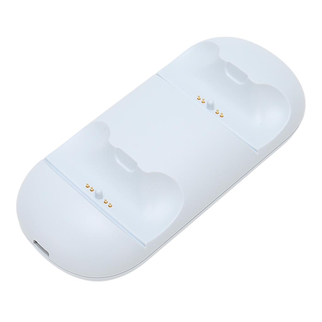 Controller Charging Station Fast Charging LED Indicator Multi Protection Dual Charging Dock for PS5 White