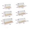 Simple Style Wall Mounted Shelves Wall Decoration Multifunction Bedroom Storage Basket Without Drilling Space Saving