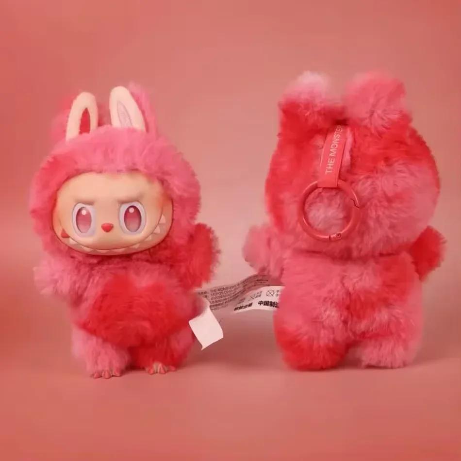 Coin Purses & Key Chains / Key Chains Anime Figure Labubu Vinyl Pendant Doll Model Toy Cute Monster Keychain Toys Birthday Gifts