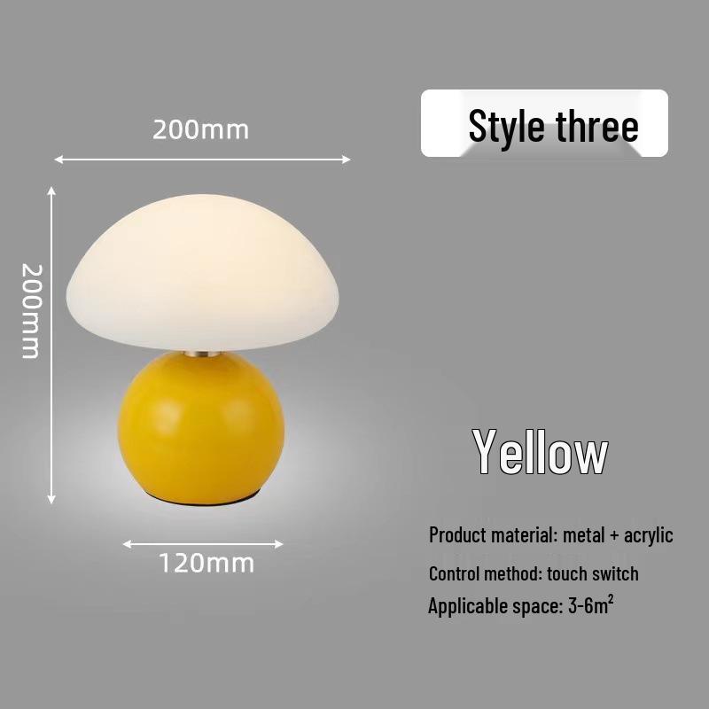 French Cream-Style Table Lamp: Romantic Nordic Night Light for Bedroom & Wedding Decor