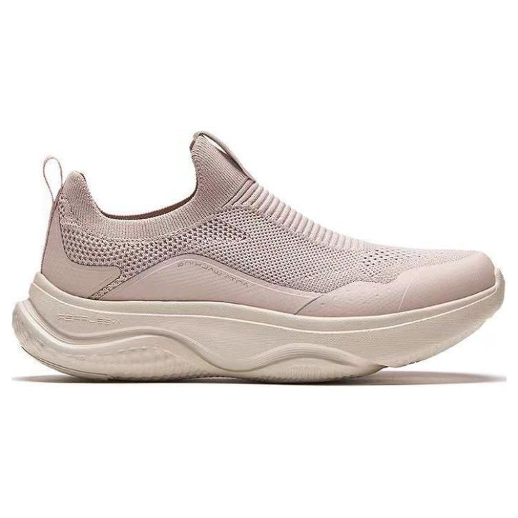 Anta Training Series Shock Absorbing Wear Resistant Breathable Lightweight Low Top Training Shoes Women sneaker Lotus-Pink 122427701-2