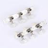 2Pcs/Set Semi-closed Machine Head Tuners Keys Guitar String Tuning Pegs  Stringed Instruments