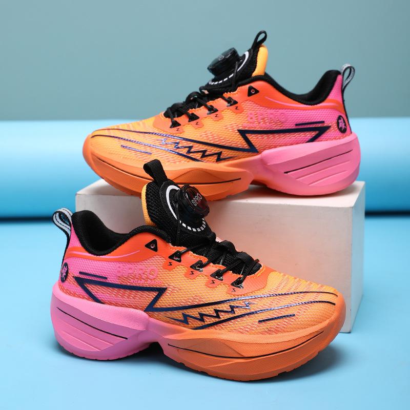 Summer Running Shoes Children's Running Shoes Students Newborn Teenagers Test Shock Absorption Lightweight Ultra-light