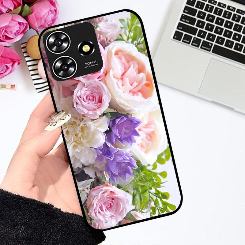 Etui Dla ZTE Blade V50 Smart Uroczy Astronauta Modne Odporne Na Wstrząsy Miękki Zderzak Dla ZTE V50 Wzór 4G Etui Dla ZTE Axon 50 Lite